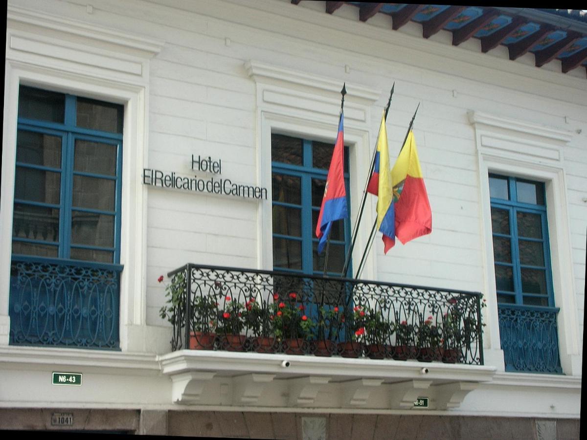 Hotel El Relicario Del Carmen Quito Eksteriør billede